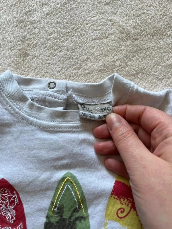 lot of 7 baby t-shirts – 12 months – photo 3